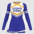 custom cheer practice outfit